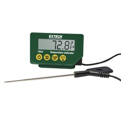 เครื่องวัดอุณหภูมิ ตั้งค่าเตือน Alarm Hi-LOW สูง-ต่ำได้ Compact Temperature Indicator รุ่น TM25