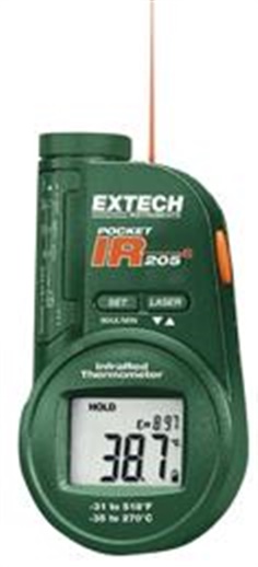 Pocket IR Thermometer เทอร์โมมิเตอร์ IR205 EXTECH (USA) 