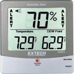 Thermometer เครื่องวัดอุณหภูมิ และความชื้น with Dew Point and Alarm 