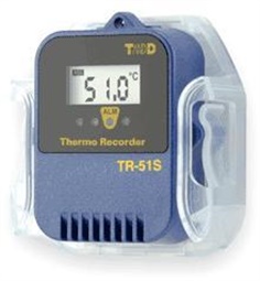 เครื่องวัดอุณหภูมิ บันทึกข้อมูล [Compact water-proof temperature datalogger] TR-51S
