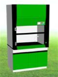 ตู้ดูดควัน Fume Hood Cupboard (สีเขียว) ขนาด 1200 x 900 x 2350 mm