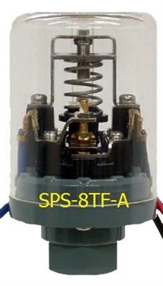 SANWA DENKI Pressure Switch SPS-8TF-A ON/0.03MPa, OFF/0.04MPa