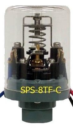 SANWA DENKI Pressure Switch SPS-8TF-C ON/0.20MPa, OFF/0.22MPa