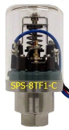SANWA DENKI Pressure Switch SPS-8TF1-C ON/0.06MPa, OFF/0.067MPa
