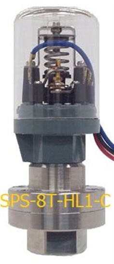 SANWA DENKI Pressure Switch SPS-8T-HL1-C ON/0.33MPa, OFF/0.40MPa