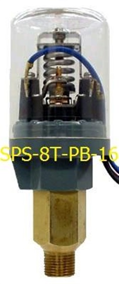SANWA DENKI Pressure Switch SPS-8T-PB-16 ON(OFF)/2.0MPa, OFF(ON)/2.5MPa