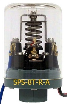 SANWA DENKI Pressure Switch SPS-8T-R-A (Upper)