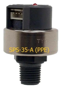 SANWA DENKI Pressure Switch (Lower Limit On) SPS-35-A (PPE, NBR)