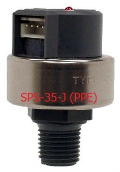 SANWA DENKI Pressure Switch (Lower Limit On) SPS-35-J (PPE, FPM)