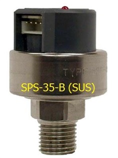 SANWA DENKI Pressure Switch (Upper Limit On) SPS-35-B (SUS-303, SUS-316)