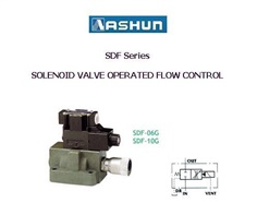 ASHUN - Solenoid Valve Operated Flow Control 