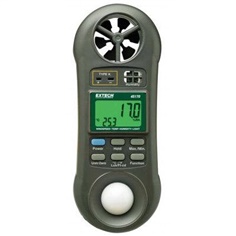 Hygro-Thermo-Anemometer-Light Meter