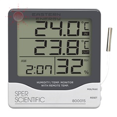 เครื่องวัดอุณหภูมิดิจิตอล Digital Thermometer ภายในและภายนอกอาคาร
