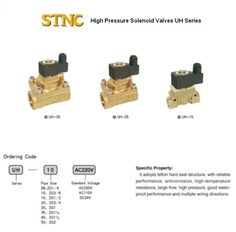 STNC- High Pressure Solenoid Valves  UH  Series 