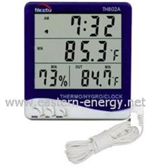 Thermometer เครื่องวัดอุณหภูมิและความชื้นในอากาศ รุ่น TH802A