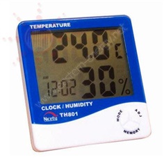 Thermometer เครื่องวัดอุณหภูมิและความชื้นในอากาศ รุ่น TH801