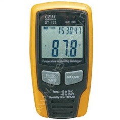 เครื่องวัดและบันทึกข้อมูล (Datalogger) Temperature-Humidity DT-172
