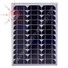 แผงโซลาร์เซลล์ (Solar Cell) มาตราฐาน IEC, CE ขนาด 30W