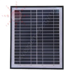 แผงโซลาร์เซลล์ (Solar Cell) มาตราฐาน IEC, CE ขนาด 10W