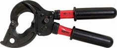 Insulated ratchet cable shear