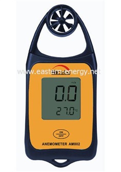 Thermo-Anemometer เครื่องวัดความเร็วลม และอุณหภูมิ AM802