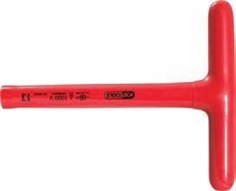 Insulated T-grip socket spanner
