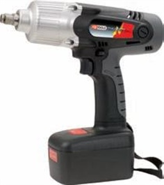 Cordless impact wrench with torque control