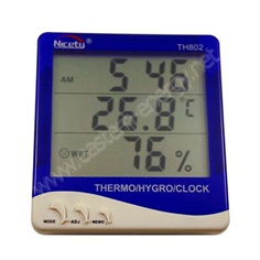 Thermo-Hygrometer เครื่องวัดอุณหภูมิและความชื้น TH-802