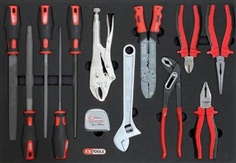 Plier and file set