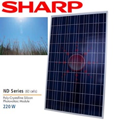 Solar Cell [SHARP] ขนาด220W Made In Japan