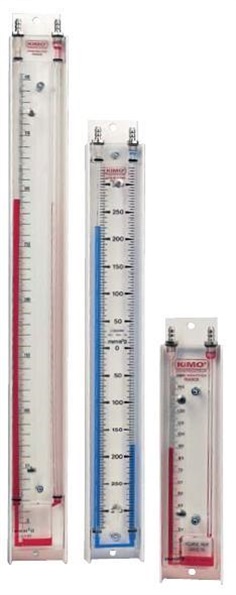 เครื่องวัดความดัน Liquid column manometers   