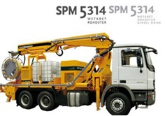 SPM 5314 เครื่องพ่นคอนกรีต แบบติดตั้งบนรถ Shotcrete Unit on Truck