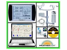 Weather Station เครื่องวัดสภาพอากาศ Professional Touchscreen Weather Station