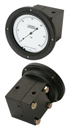Differential Pressure Gauge & Switch MID-WEST INSTRUMENT Model 105