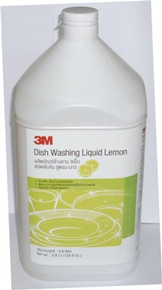 3M Dish Washing Liquid Lemon ผลิตภัณฑ์ล้างจาน ชนิดเข้มข้น สูตรมะนาว