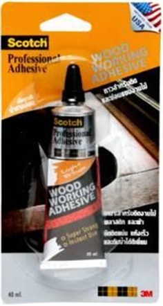3M Scotch? Woodworking Adhesive กาวพลาสติกสำหรับติดและซ่อมแซมงานไม้   40 ml. 