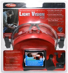 3M Safety Glasses, Light Vision(TM) II แว่นตานิรภัยพร้อมไฟส่องสว่าง 
