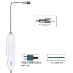 Thermocouple K probe for food industry