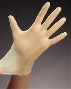 ถุุงมือยางธรรมชาติ แบบมีแป้ง (Latex Examination Gloves)