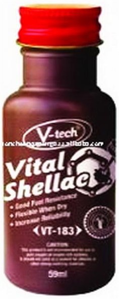 V-tech  VT-183 ไวทัลเชลแล็ก น้ำยาซีล ( Vital Shellac : Liquid Gasket )