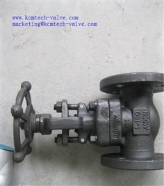 Forged Steel Globe Valve Class 150 to 600 Flanged