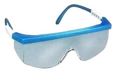 3M NO.1711 แว่นตานิรภัย Sting-Rays Eyewear,Elue/Clea