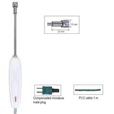 Thermocouple K probe for food industry