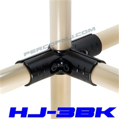 Metal Joint HJ-3 BK , ข้อต่อเหล็กสีดำ