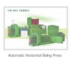 Automatic Horizontal Baling Press--TB1011