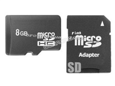 8GB 8G MicroSD Micro SD SDHC TF Memory Card+Adapter 