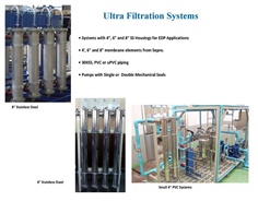 Ultra Filtration Systems (UF)