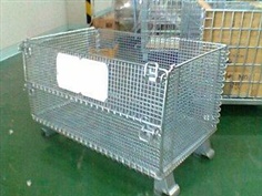 Box Wire Mesh Container pallet Steel