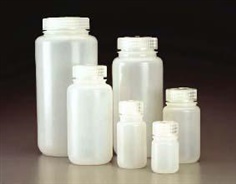 Nalgene Wide Mouth HDPE Bottles for Chemicals or Specimens