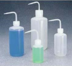 Nalgene Economy Wash Bottles; LDPE, PP screw closure/stem, PPCO draw tube